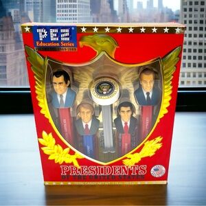 Sealed New PEZ Presidents Series Volume VIII (8) Nixon Ford Carter Reagan